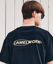 Camel Line S/S T-Shirts(Black)