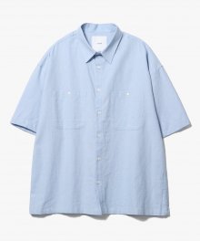 Solid Box Shirts [Sky Blue]