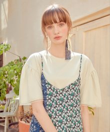 Lace Sleeve T-shirts  Mint