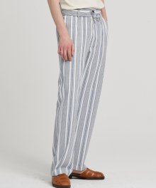 GL Pajamas Linen Pants - Blue