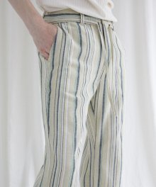 GL Pajamas Linen Pants - Yellow