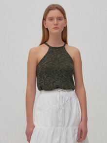 HALTER NECK KNIT (black)