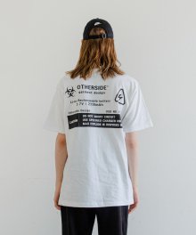 BATTERY LOGO TEE [WH]