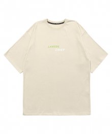 LAMODE OVERFIT TRIPLE X TSHIRT (IVORY)