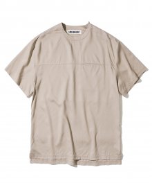 20summer Semi Boatneck T-shirt beige