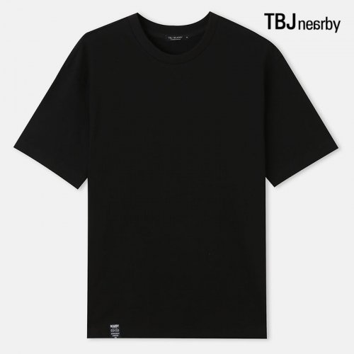 티비제이(Tbj) 유니 무지 티셔츠 (T202Ts180P) - 10,000 | 무신사