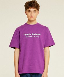 Youth Half T-Shirts (purple)