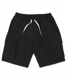(유니섹스)Mezzo Cargo Shorts(BLACK)