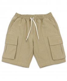(유니섹스)Mezzo Cargo Shorts(BEIGE)