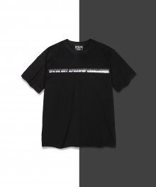 XTT027 스카치 나염 반팔 티셔츠 (BLACK)