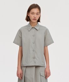 OVER SHORTS SHIRTS WOMEN [KHAKI]