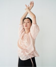 20SR STRING BLOUSE (APRICOT)