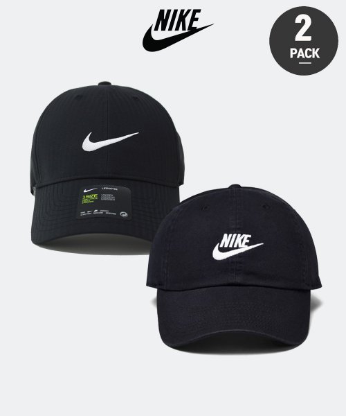 나이키(Nike) (2Pack)레거시91 테크캡+헤리티지86 워시드 볼캡 - 109,000 | 무신사 스토어
