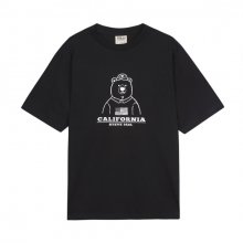 스티브 - 클래식 드로잉 티셔츠 [블랙] WHRPA2583U
