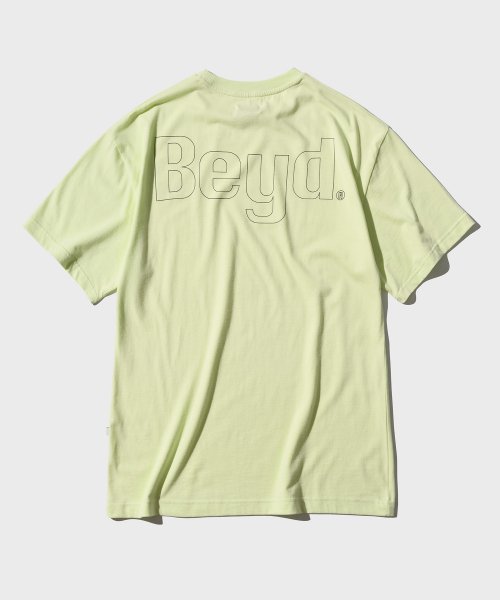베이드(BEYD) LOGO CREW NECK T-SHIRT _ LIME - 12,800 | 우신사 스토어
