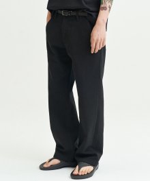 Wide Regular Pants [Black]