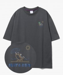 Sealion Tube T-Shirts [Charcoal]