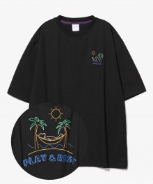 Sealion Surf T-Shirts [Black]