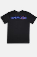 컴스페이스1980(COMSPACE1980) 1980 보트넥 오버핏 티셔츠 블랙