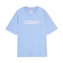 후아유걸- 데이지 플라워 자수 티셔츠 [라이트블루] WHRAA2592F