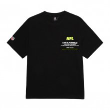 F202UTS166 텍스트 로고 숏 슬리브 티셔츠 l BLACK