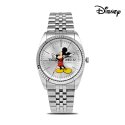 디즈니(Disney) 미키마우스 메탈밴드 남여공용 손목시계 OW016DW