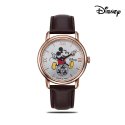 디즈니(Disney) 미키마우스 가죽밴드 손목시계 OW139BKG