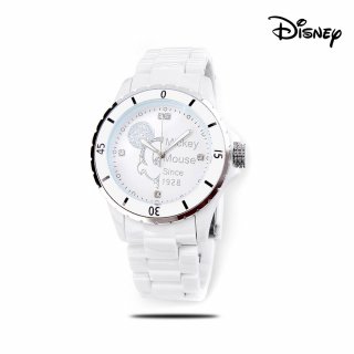 디즈니(Disney) 미키마우스 남녀공용 손목시계 OW6100WH