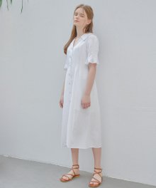 Iris Perfume Dress_White