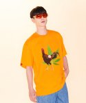 오버그로우(OVERGROW) 마리화닭 티셔츠 [오렌지]