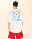 오버그로우(OVERGROW) 시그니처 오우 티셔츠 [아이보리]