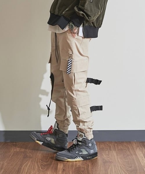 laul triple strap cargo pants