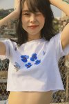 Butterfly Cutting T-shirts