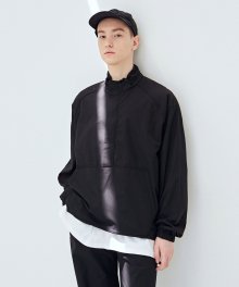 (Unisex) 라이트 테크 아노락_블랙