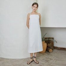 STRING SLEEVELESS DRESS_WH