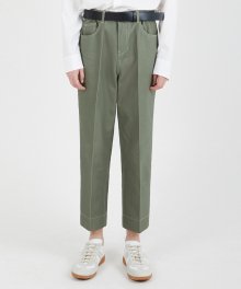 Newtro Crop Denim Pants - Eden Green