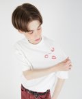 Lips Pocket T-Shirt - Off White