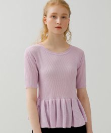 A FLARE KNIT TOP [3 colors]
