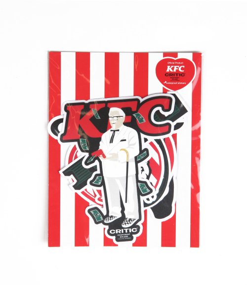 크리틱(CRITIC) KFC X CRITIC STICKER PACK_KFTZUAC02UC6 - 후기 | 무신사