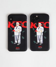 X KFC DADDY 아이폰 케이스 Black