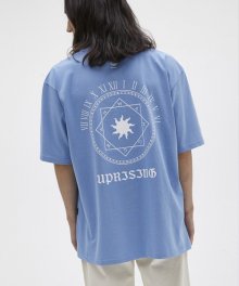 SUNDIAL 오버핏 반팔 티셔츠 (Light blue)