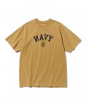 에스피오나지(ESPIONAGE) NAVAL Academy T-Shirt Yellow
