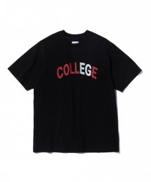College T-Shirt Black