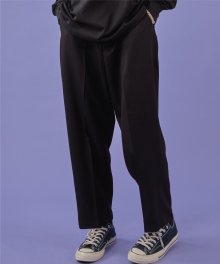 Wide No Tuck Pants Black