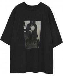 샐러드데이 반팔 티셔츠 - 블랙 (FU-153_Black)