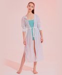 코랄리크(CORALIQUE) 스타피쉬 로브 드레스 화이트 CQ-OS20301-WW