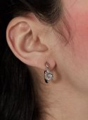 월간(WOLGAN) 7th Blossom on G Earring (Silver)