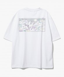 Sealion Pop Art T-Shirts [White]