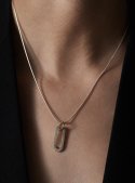 월간(WOLGAN) 17th Long Clip Necklace