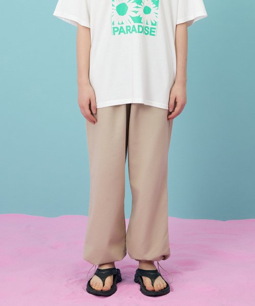객(GAC) LINEN TEXTURE COTTON PANTS beige - 사이즈 & 후기 | 무신사